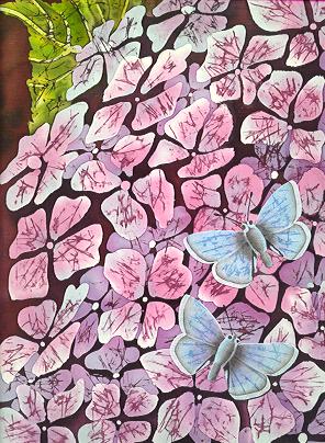 Batik Hydrangea