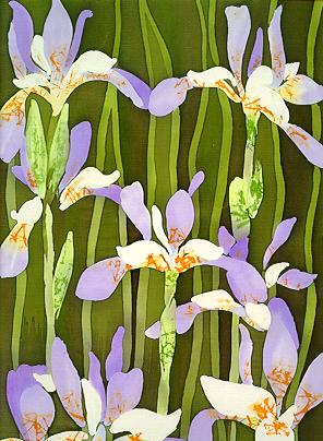 Batik Iris Sibirica