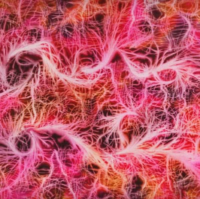 Silk Painting Fireworks