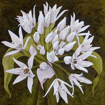 Silk Painting Ramsons