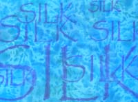 Lettering Design Silk Painting