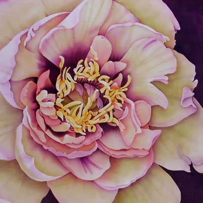 Silk Painting Tree Peony